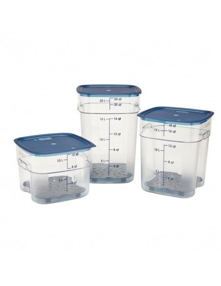 Couvercle bleu Cambro FreshPro 261x261mm