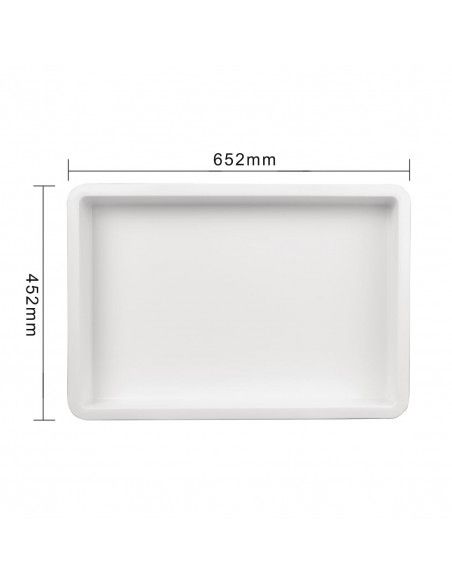 Bac à pâtons en polypropylène Vogue 650 x 455 x 85mm