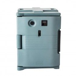 Conteneur alimentaire isotherme chauffant Cambro Camcart bleu ardoise 2