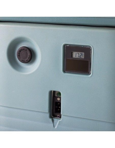 Conteneur alimentaire isotherme chauffant Cambro Camcart bleu ardoise