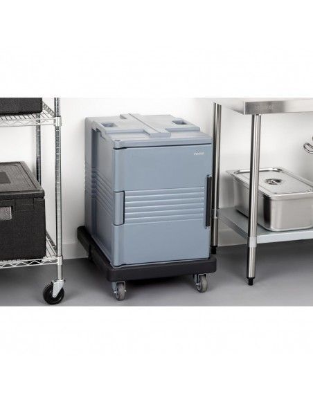 Chariot de transport Vogue Thermo-Box 600 noir