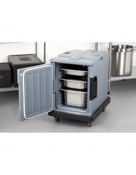 Chariot de transport Vogue Thermo-Box 600 noir