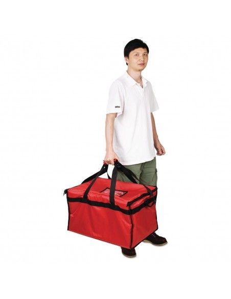 Grand sac à pizza isotherme 355x380x580mm Vogue