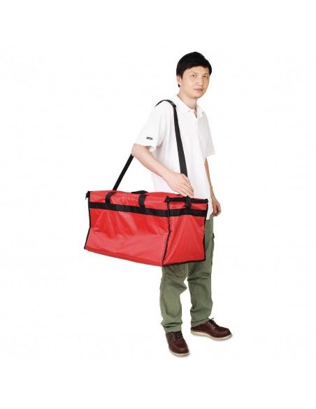 Grand sac à pizza isotherme 355x380x580mm Vogue