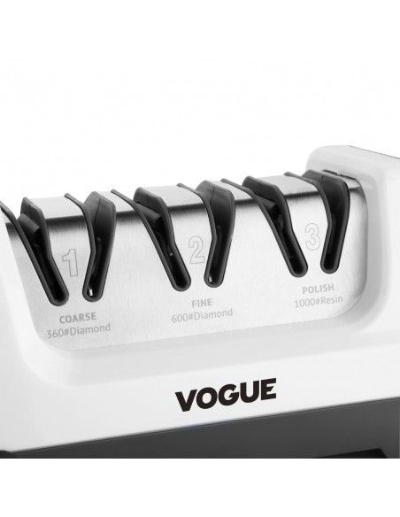 Aiguiseur de couteaux électrique trois étapes Vogue