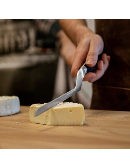 Couteau à fromage à pâte molle manche noir Boska 140 mm