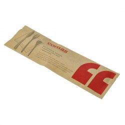 Sets de couverts jetables légers en inox Comas (lot de 50) 2
