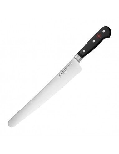 Couteau à trancher Wüsthof Classic lame alveolée 260mm