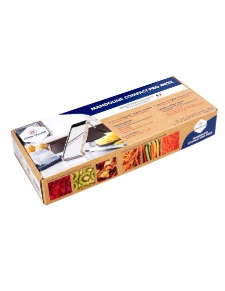 Mandoline japonaise en inox Louis Tellier Bron Compact Pro