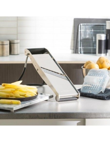 Mandoline japonaise en inox Louis Tellier Bron Compact Pro