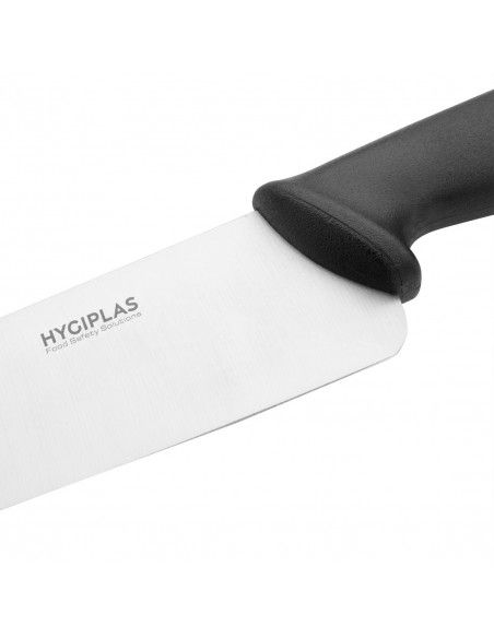 Couteau de cuisine Hygiplas noir 255mm