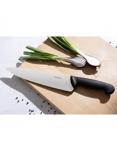 Couteau de cuisine Hygiplas noir 255mm