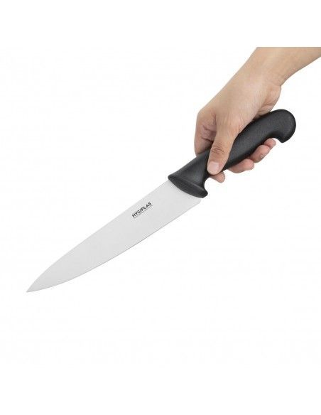 Couteau de cuisine Hygiplas noir 215mm