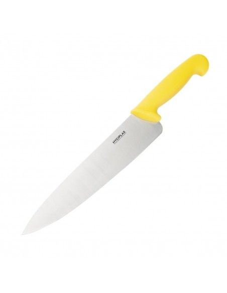 Couteau de cuisine Hygiplas jaune 255mm