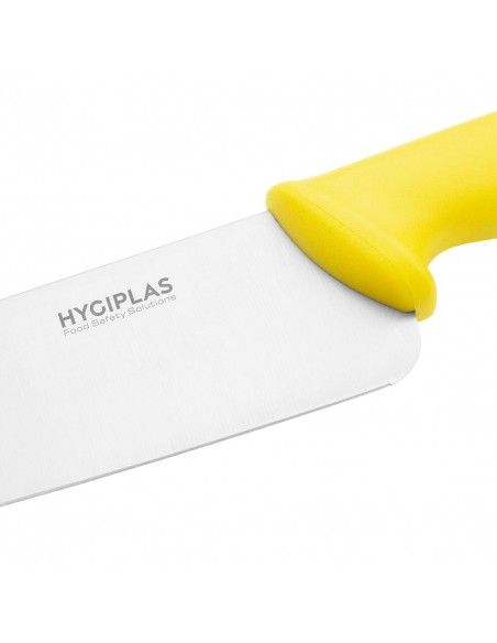Couteau de cuisine Hygiplas jaune 255mm