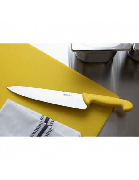 Couteau de cuisine Hygiplas jaune 255mm