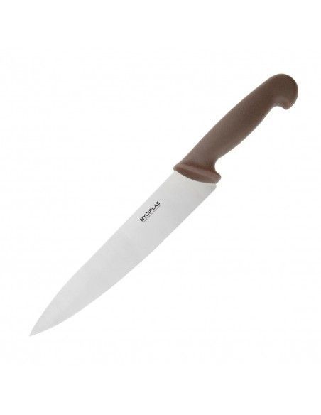 Couteau de cuisine Hygiplas marron 218mm