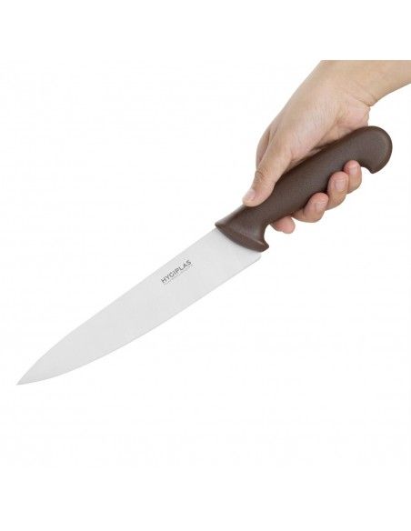 Couteau de cuisine Hygiplas marron 218mm