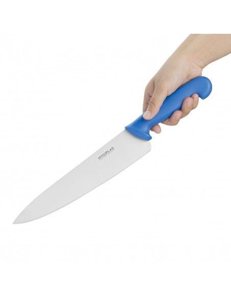 Couteau de cuisine Hygiplas bleu 255mm