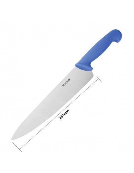 Couteau de cuisine Hygiplas bleu 255mm