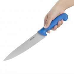 Couteau de cuisine Hygiplas bleu 218mm 2
