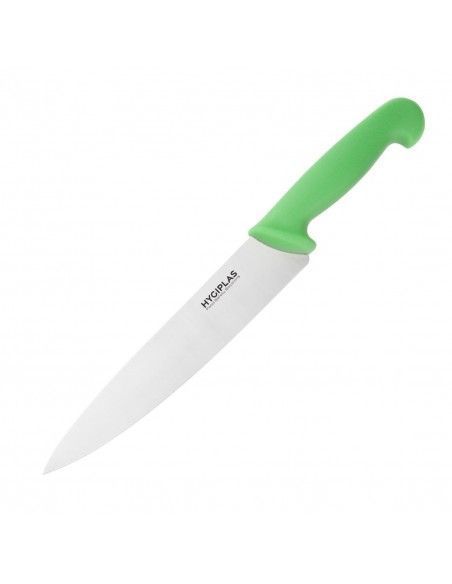 Couteau de cuisine Hygiplas vert 218mm