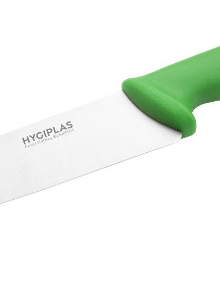 Couteau de cuisine Hygiplas vert 218mm