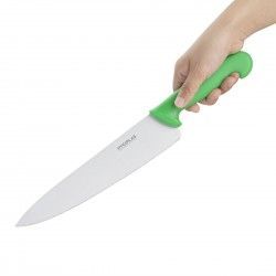 Couteau de cuisine Hygiplas vert 255mm 2