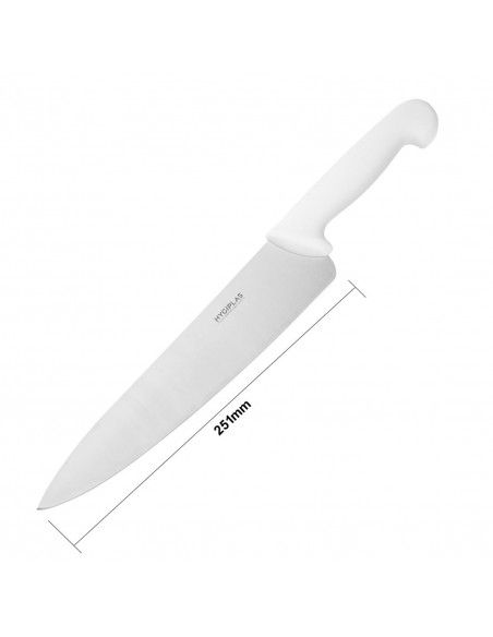 Couteau de cuisine Hygiplas blanc 255mm