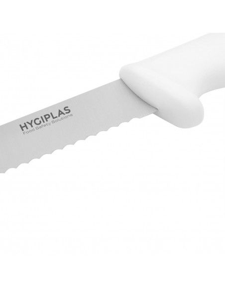 Couteau à pain Hygiplas blanc 203mm