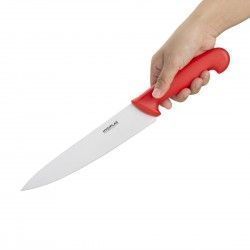 Couteau de cuisine Hygiplas rouge 218mm 2
