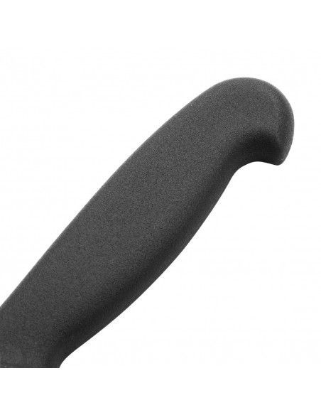 Couteau à pâtisserie denté Hygiplas noir 250mm