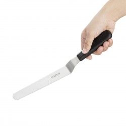 Couteau spatule coudé Hygiplas noir 190mm 2