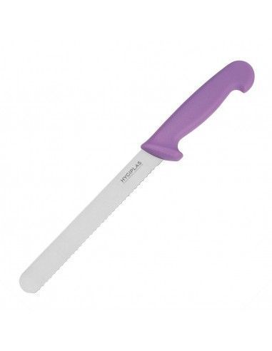 Couteau à pain Hygiplas violet 20cm