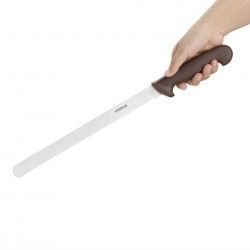 Couteau à génoise dentelé Hygiplas marron 30,5cm 2