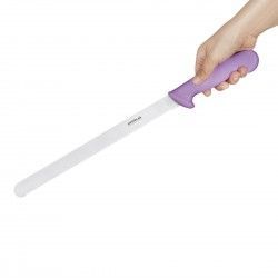 Couteau à génoise dentelé Hygiplas violet 30,5cm 2