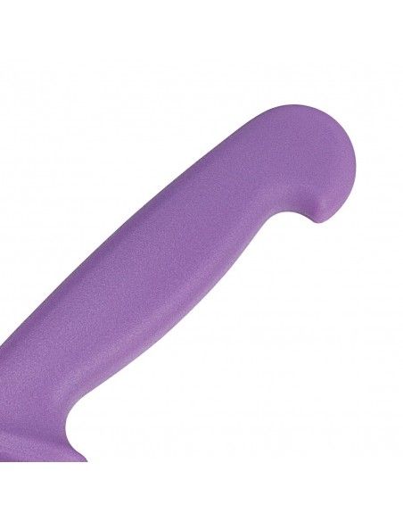 Couteau à génoise dentelé Hygiplas violet 30,5cm