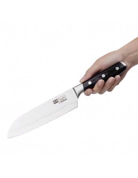 Couteau santoku Série 7 Vogue Tsuki 180mm