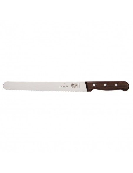 Couteau à trancher avec manche en bois Victorinox 25,5 cm