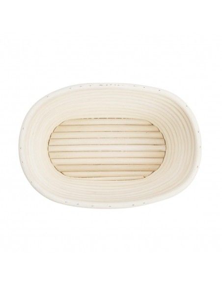 Panier de fermentation ovale en rotin Vogue 210x150x80mm