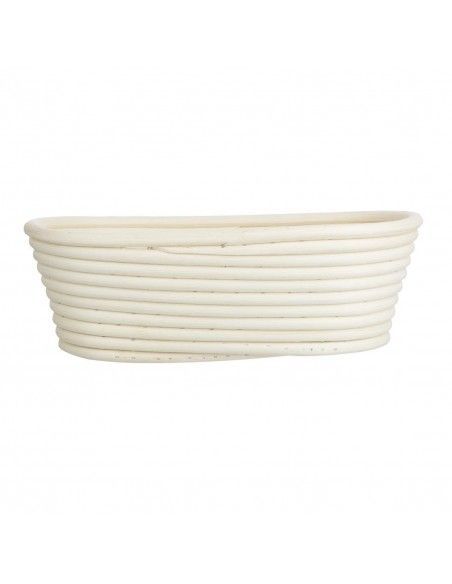 Panier de fermentation ovale en rotin Vogue 250x150x80mm