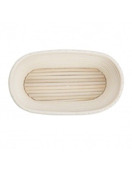 Panier de fermentation ovale en rotin Vogue 250x150x80mm
