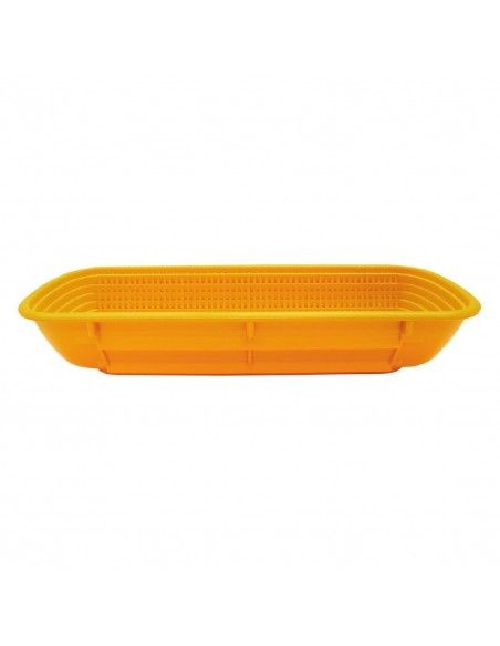 Panier de fermentation rectangulaire Schneider orange 1kg