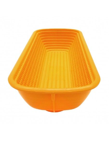 Panier de fermentation rectangulaire Schneider orange 1kg