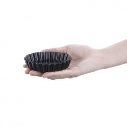 Moule à tartelette cannelé antiadhésif avec fond amovible Vogue 10 cm (x3) 2