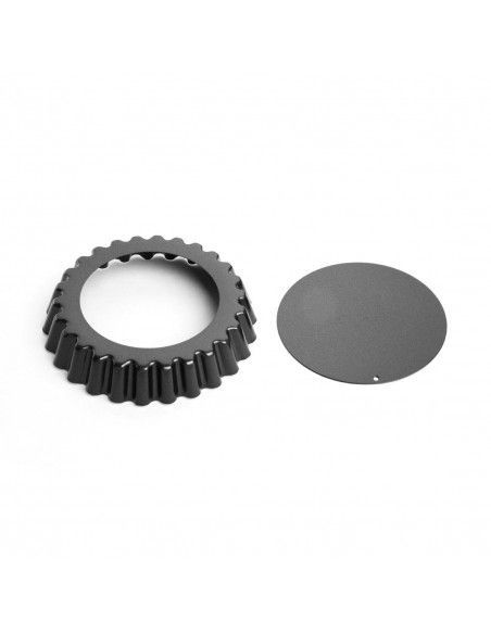 Moule à tartelette cannelé antiadhésif avec fond amovible Vogue 10 cm (x3)