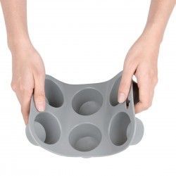 Plaque flexible en silicone 6 muffins Vogue 2