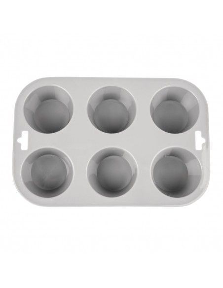 Plaque flexible en silicone 6 muffins Vogue