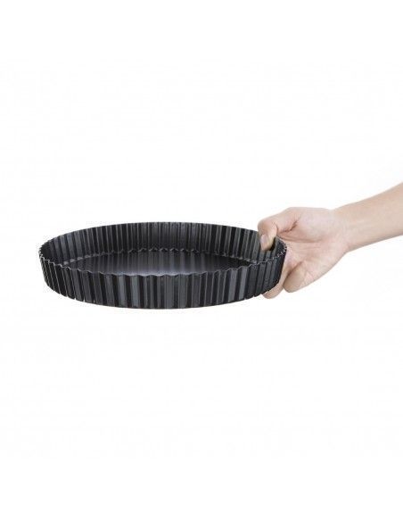 Moule à tarte antiadhésif avec fond mobile Vogue 25 cm