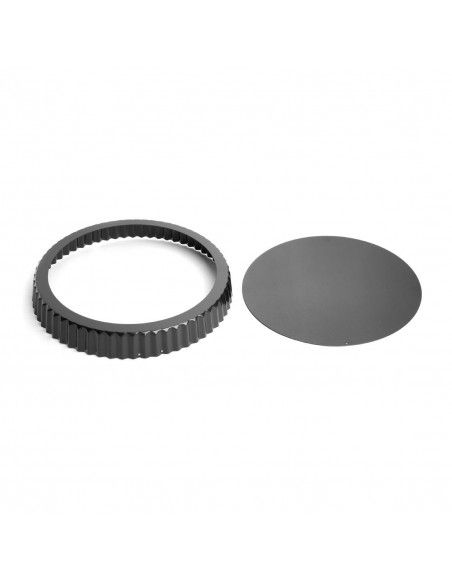 Moule à tarte antiadhésif avec fond mobile Vogue 25 cm